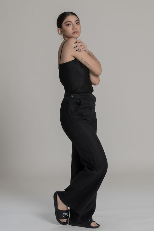 MICHAEL Cowl Neck Linen Cami